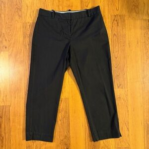 Talbots 10 Curvy Black Perfect Crop, Excellent Condition